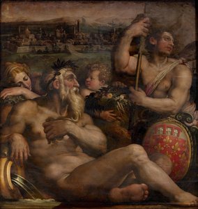 Allegori af Prato, 1563-1565 af Giorgio Vasari