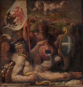 Allegori af Volterra, 1563-1565 af Giorgio Vasari