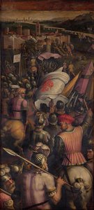 Tilfangetagelse af Cascina, 1563-1565 af Giorgio Vasari