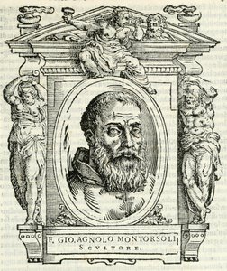 Portræt af Giovanni Angelo Montorsoli, Vasari 1568 af Giorgio Vasari