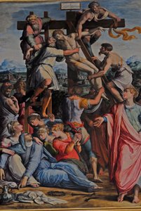 Jesus blev afsat fra korset af Giorgio Vasari