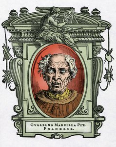 Portræt af William af Marcillat af Giorgio Vasari