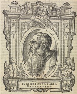 Rosso Fiorentino, fra "De mest fremragende malere, billedhuggere og arkitekters liv", 1568 af Giorgio Vasari