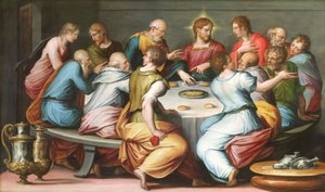 Den sidste nadver, ca. 1540.