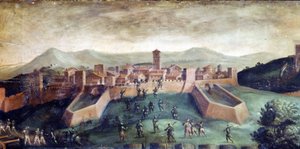 Erobringen af Casole, Italien af Giorgio Vasari