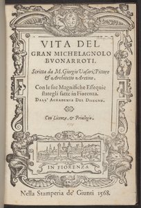 Den store Michelagnolo Buonarrotis liv af Giorgio Vasari