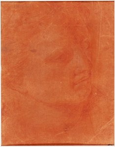 Leder i trekvart-profil (recto); Stående ung mand peger til venstre og skitser af fødder, arm (verso) af Giorgione