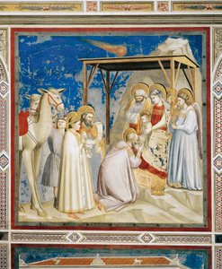 Tilbedelse af Magi i Scrovegni-kapellet, Padua