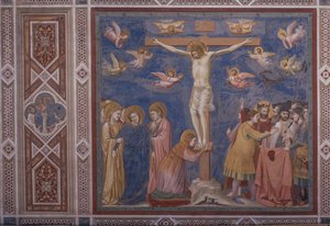 Korsfæstelse (Crocifissione), af Giotto