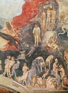 The Last Judgement, detaljer om de fordømte, 1303-05 (se også 65227) af Giotto di Bondone