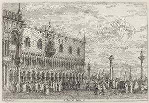 La Piera del Bando. V. af Giovanni Antonio Canal