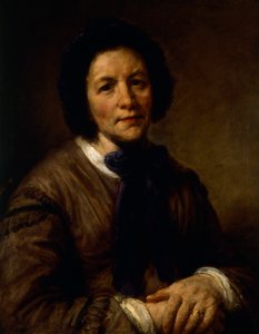 Portræt af en dame, af Giovanni Carnovali, kendt som Piccio (1804-1873) af Giovanni Carnovali