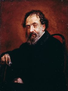 Portræt af maleren Enrico Carlo Augusto Scuri (Bergamo