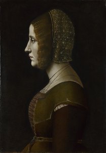 Portræt af en kvinde i profil, ca. 1495