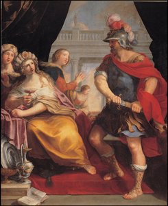 Ulysses og Circe, ca. 1650-1660