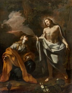 SS-sakramentets kapel, første spænd nordsiden, Noli me tangere, Giovanni Angelo Borroni, Kristi åbenbaring for Magdalene af Giovanni Angelo Borroni