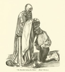 Sankt Benedikt tager vanen af Giovanni Antonio Bazzi Sodoma