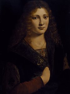 Portræt af en ung mand, muligvis Girolamo Casio, ca. 1500 (olie på træpanel) af Giovanni Antonio Boltraffio