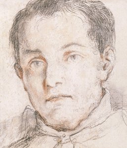 Portræt af en ung mand, af Giovanni Antonio Burrini or Burino