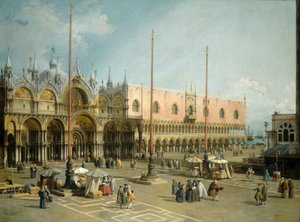 Markuspladsen, Venedig, 1742-44