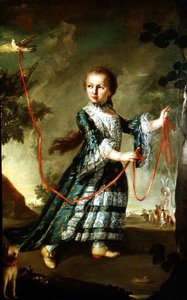 Portræt af en pige af Giovanni Antonio Guardi
