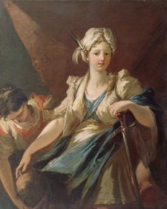 Judith og hendes tjenestepige med Holofernes