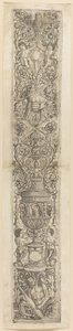 Triton and Two Infant Satyrs, plade fire fra Twelve Ornament Panels