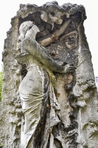 Saint Vincent Cemetery / Rue Lucien Gaulard / Paris XVIII / Ile de France / Frankrig