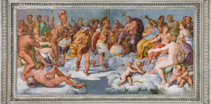 The Assembly of Gods, ca. 1560 (fresko)