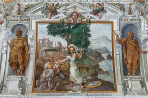 Ulysses og Minerva, ca. 1560 (fresko)