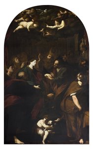Jomfruens ægteskab af Giovanni Battista and Gherardini Melchiorre Crespi