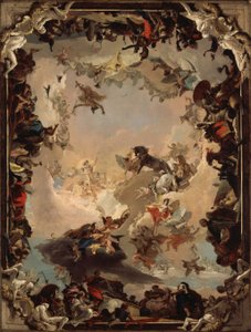 Allegori over planeterne og kontinenterne af Giovanni Battista Tiepolo