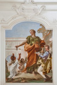 Generøsitet uddeling af gaver af Giovanni Battista Tiepolo