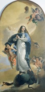 Den ubesmittede undfangelse af Giovanni Battista Tiepolo
