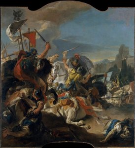 Slaget ved Vercellae af Giovanni Battista Tiepolo