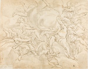 Englenes herlighed af Giovanni Battista Beinaschi