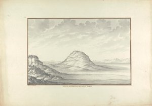 Vestlig udsigt over Mount Tabor af Giovanni Battista Borra