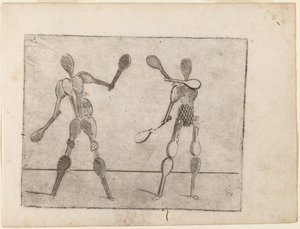 Fra "Bizzarie di diverse figurer" af Giovanni Battista Bracelli