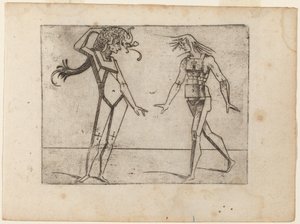 Fra "Bizzarie di diverse figurer" af Giovanni Battista Bracelli