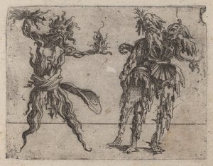 Fra "Bizzarie di diverse figurer" af Giovanni Battista Bracelli