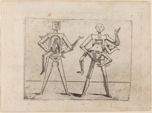 Fra "Bizzarie di diverse figurer" af Giovanni Battista Bracelli