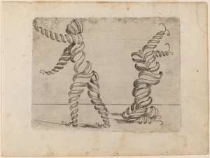 Fra "Bizzarie di diverse figurer" af Giovanni Battista Bracelli