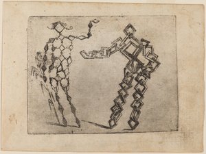 Fra "Bizzarie di diverse figurer" af Giovanni Battista Bracelli