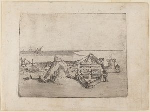 Fra "Bizzarie di diverse figurer" af Giovanni Battista Bracelli