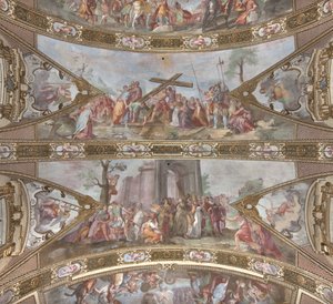Historier om det hellige kors, 1631-32 af Giovanni Battista Carlone