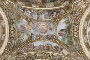 Historier om det hellige kors, 1631-32 af Giovanni Battista Carlone
