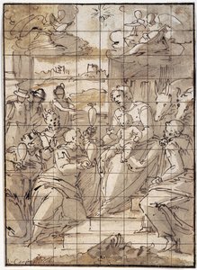 Kongernes tilbedelse af Giovanni Battista Castello