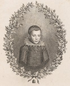 John Milton som dreng, 1760. af Giovanni Battista Cipriani