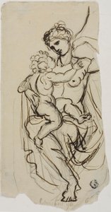 Venus og Amor af Giovanni Battista Cipriani