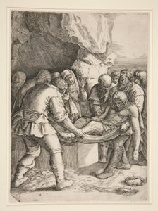 Begravelsen af Giovanni Battista Franco (called Il Semolei)
